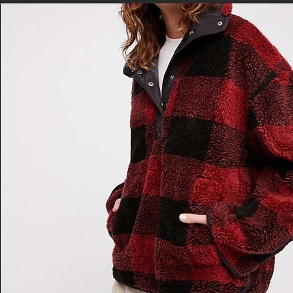Free People Tops - Free People Sherpa Pullover